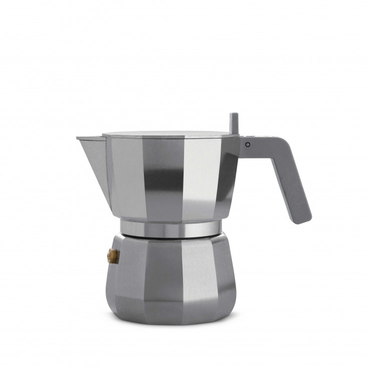 Caffettiera per caffè moka in fusione di alluminio 3 Tazze
