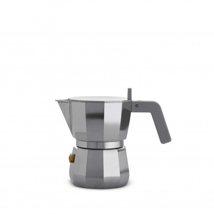 Caffettiera per caffè moka in fusione di alluminio 1 Tazza