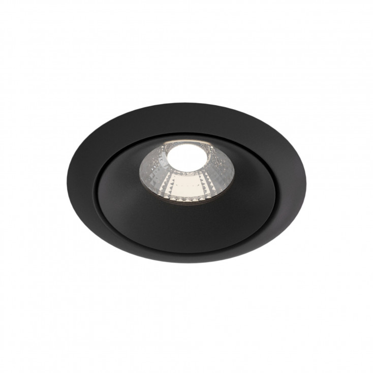 Faretti da incasso con luce a led e struttura in metallo verniciato