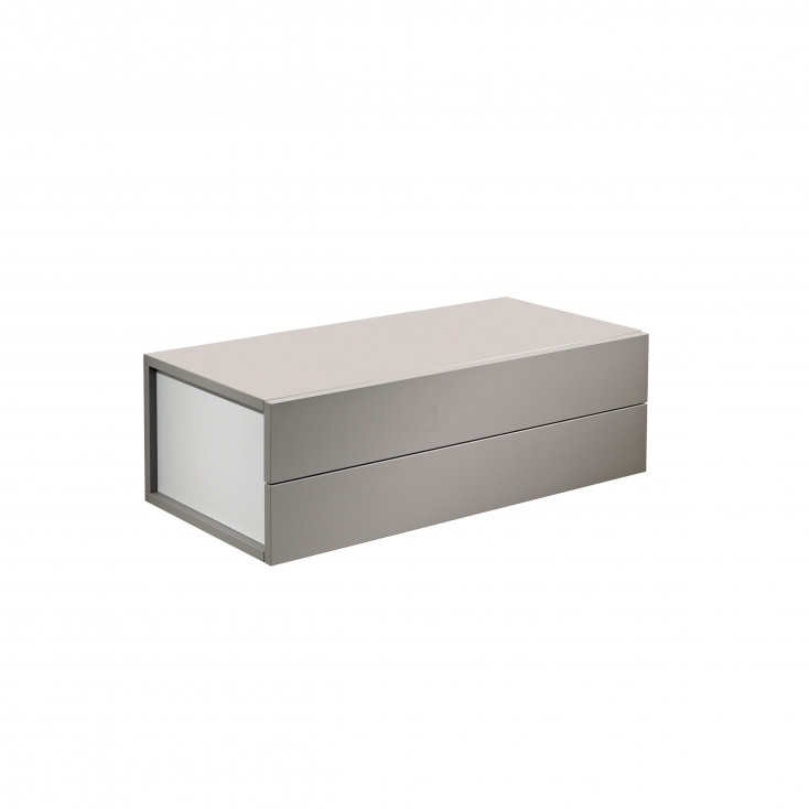 Console per ingresso con contenitore grande a 2 cassetti