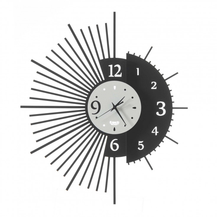 Orologio da parete in metallo dal design moderno