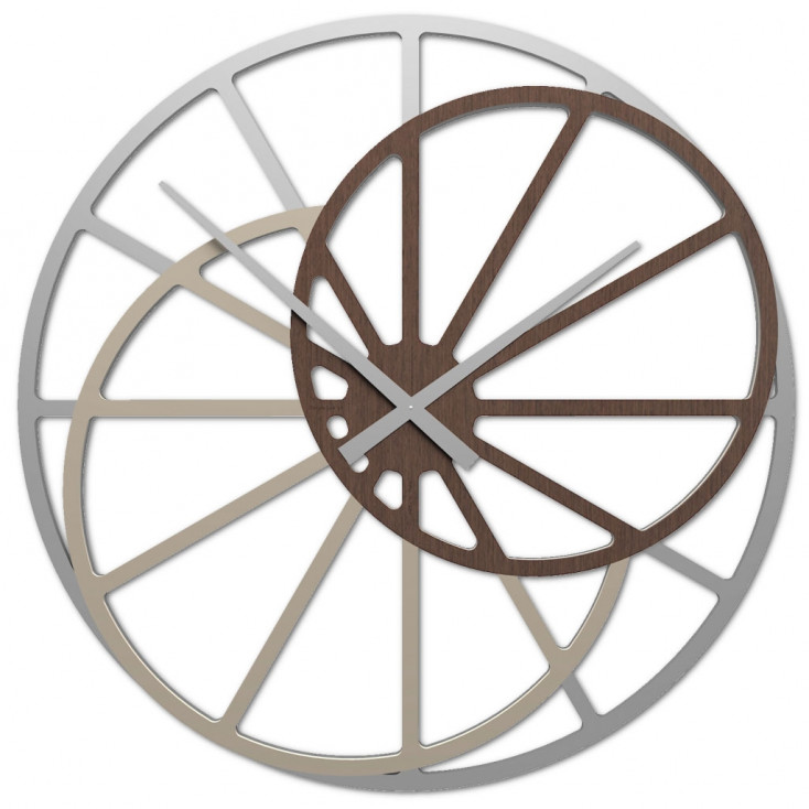 Orologio da parete in legno di grandi dimensioni