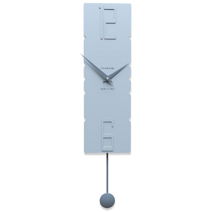 Orologio da parete a pendolo in legno dal design moderno ed elegante