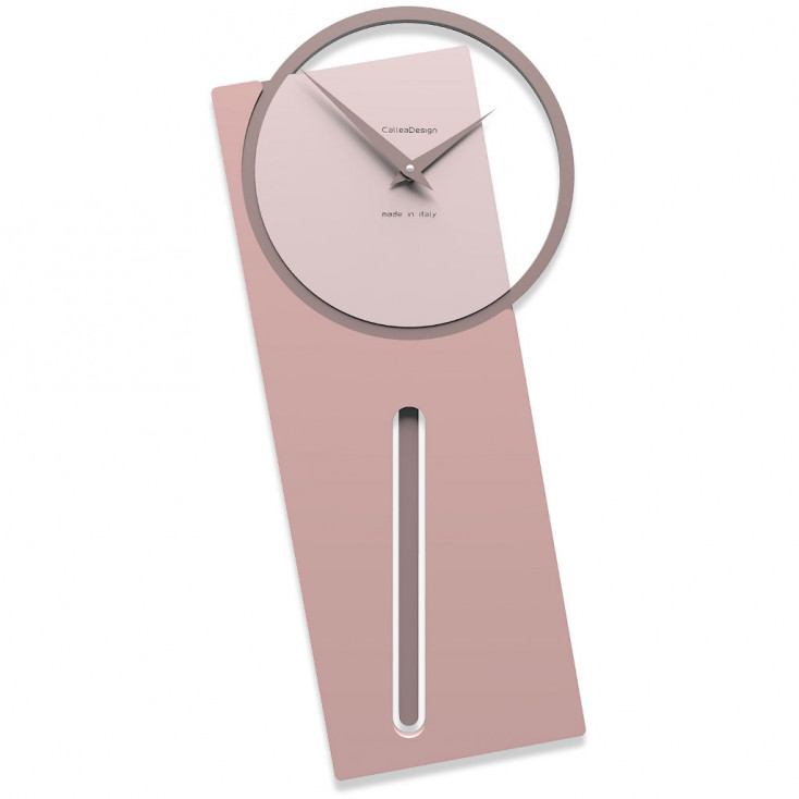 Orologio da parete a pendolo in legno dal design moderno ed elegante