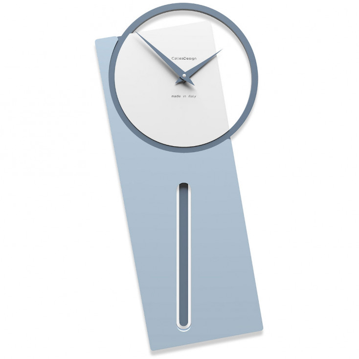 Orologio da parete a pendolo in legno dal design moderno ed elegante