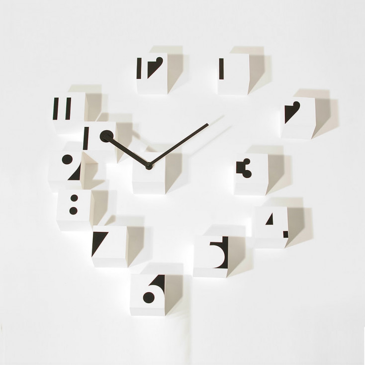 Orologio da parete moderno componibile Optical