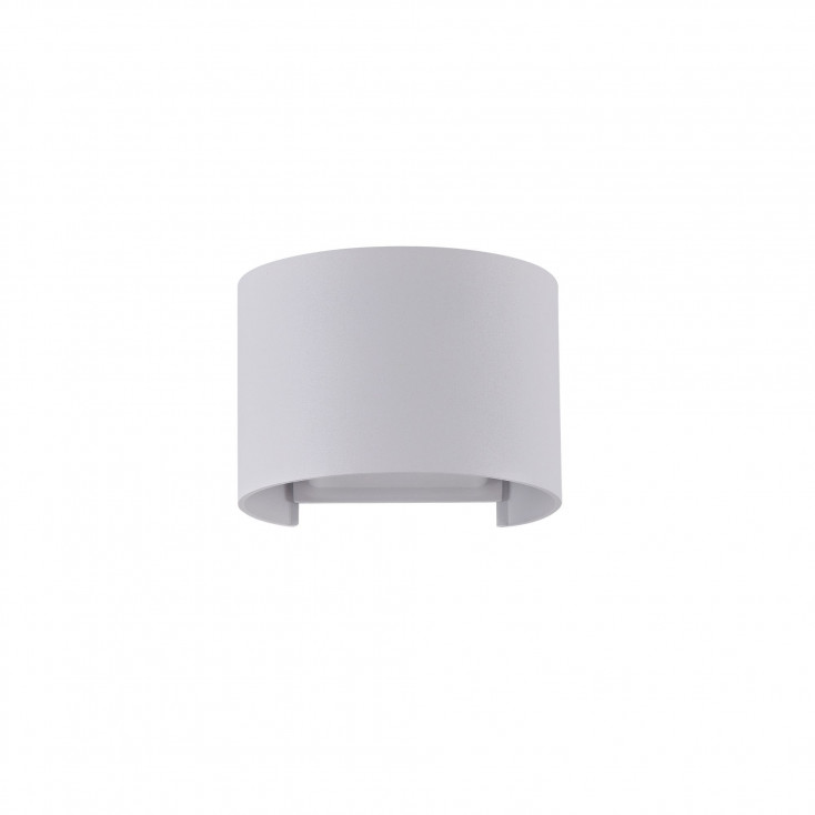 Applique da parete da esterni a LED struttura in metallo flusso direzionabile