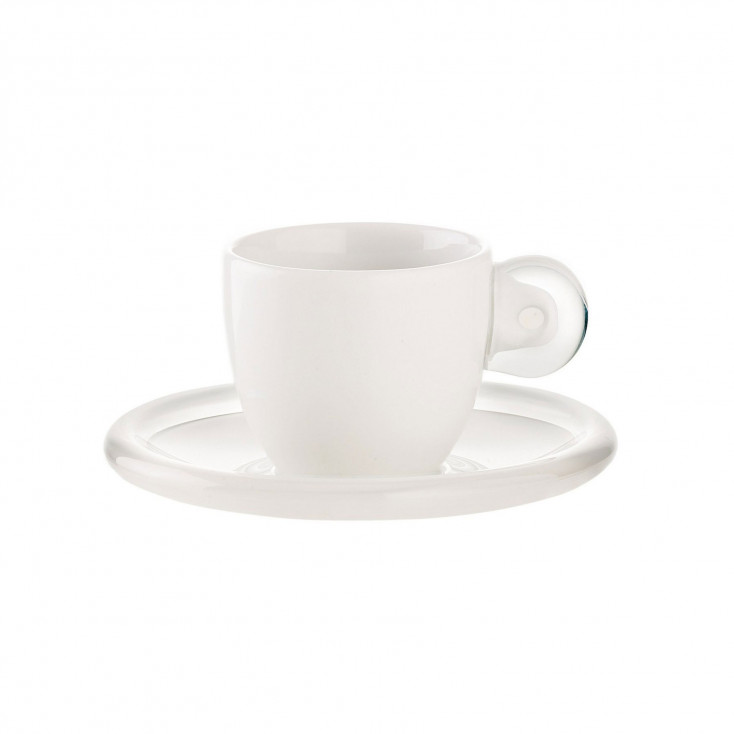 Set 6 tazzine caffé con piattini