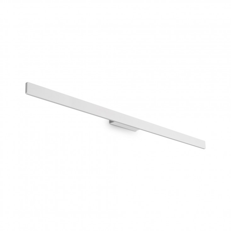 Applique a led per esterni grande in alluminio e diffusore in vetro