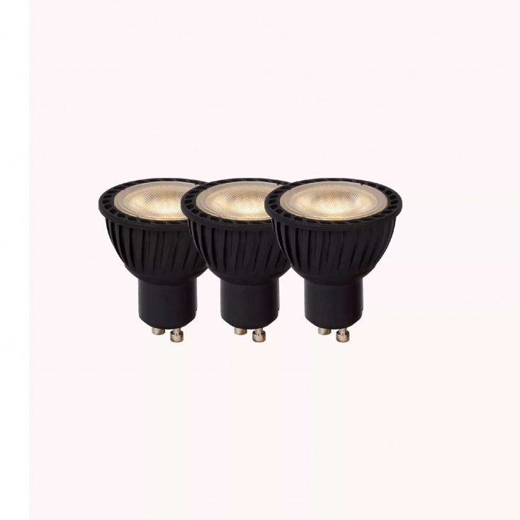 Set 3pz Lampadine MR16 - bulbo a LED Dimerabile - Ø 5 cm - GU10