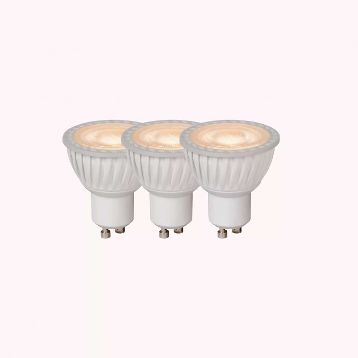 Set 3pz Lampadine MR16 - bulbo a LED Dimerabile - Ø 5 cm - GU10