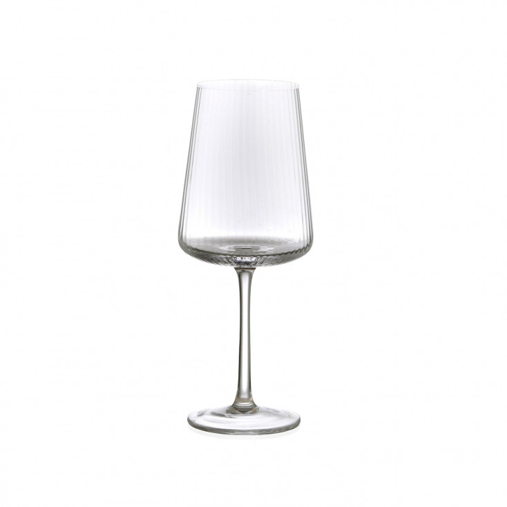 Set 6 pezzi calici in vetro per vino