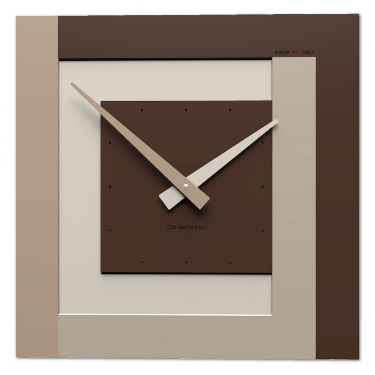 Orologio da parete in legno piccolo per soggiorno