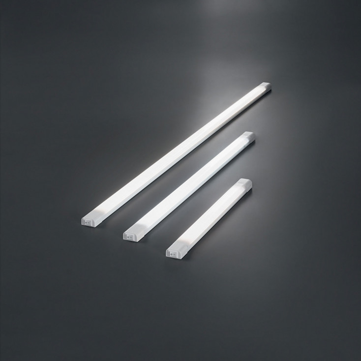 Sottopensile a led piccola diffusore satinato interruttore on/off sul lato