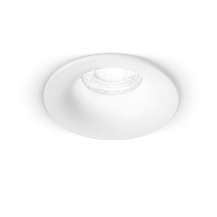 Faretto rotondo moderno da incasso fisso in acciaio in varie colorazioni