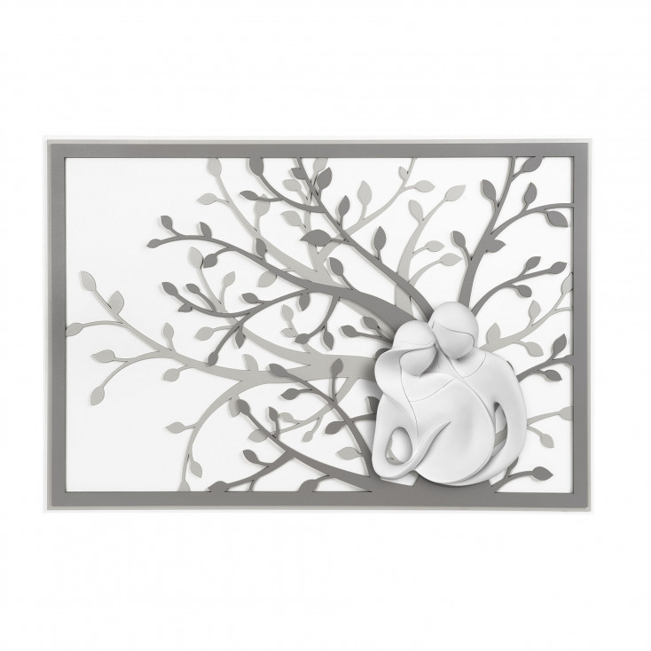 Quadro moderno piccolo in stile moderno con coppia abbracciata