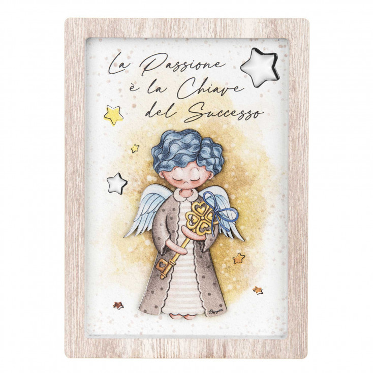 Bomboniera Comunione - Angeli dei Sogni con stelline Maschio