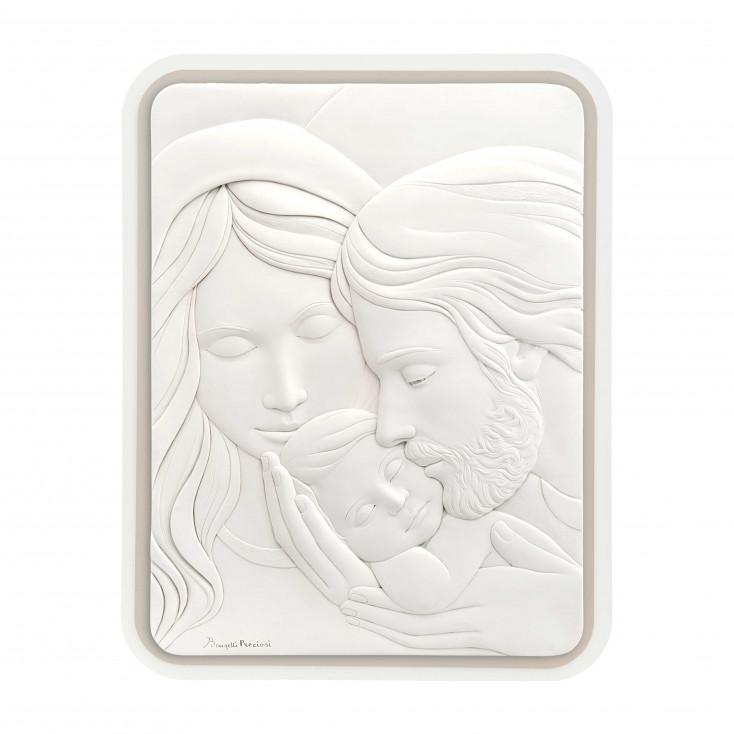 Capezzale grande moderno la sacra famiglia per camera da letto cornice colorata