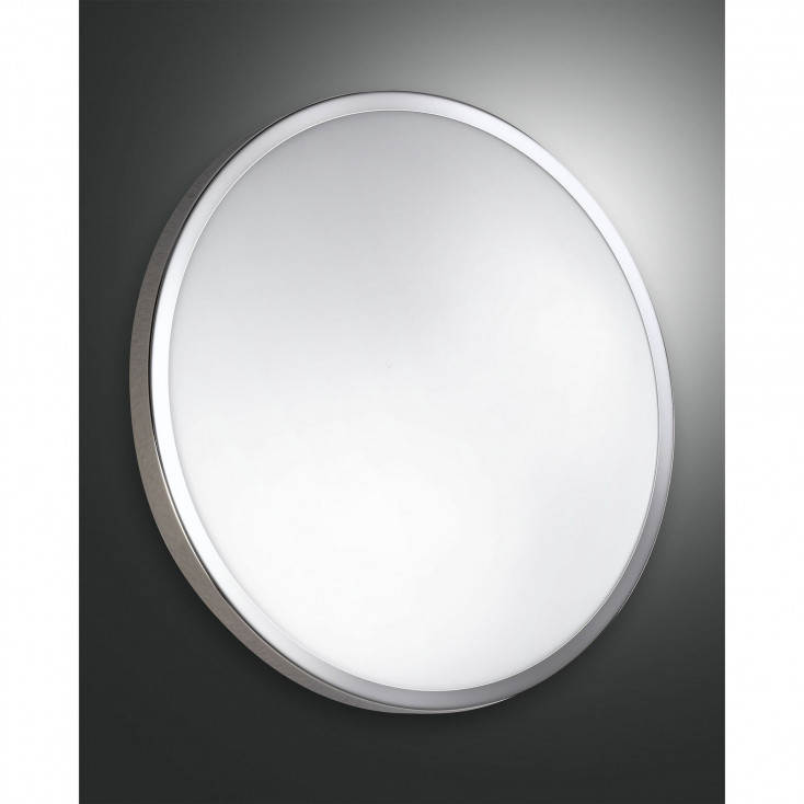 Lampada da soffitto grande con diffusore in vetro a risparmio energetico