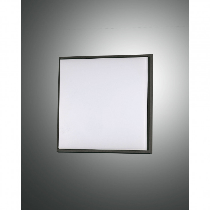 Lampada da soffitto per esterno a LED struttura in alluminio dal design moderno