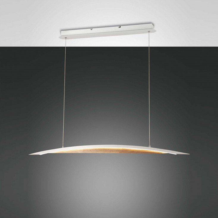 Lampada a sospensione LED dalle linee moderne per cucina e soggiorno