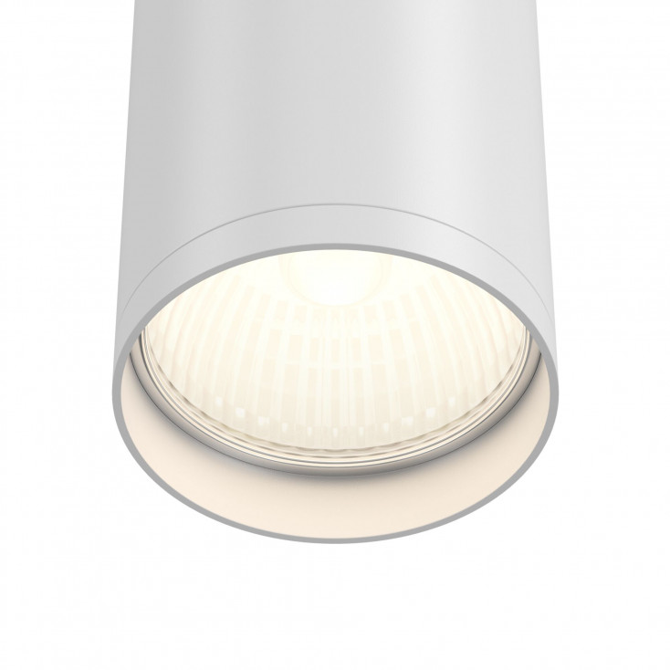 Faretto da soffitto rotondo in alluminio dal design moderno