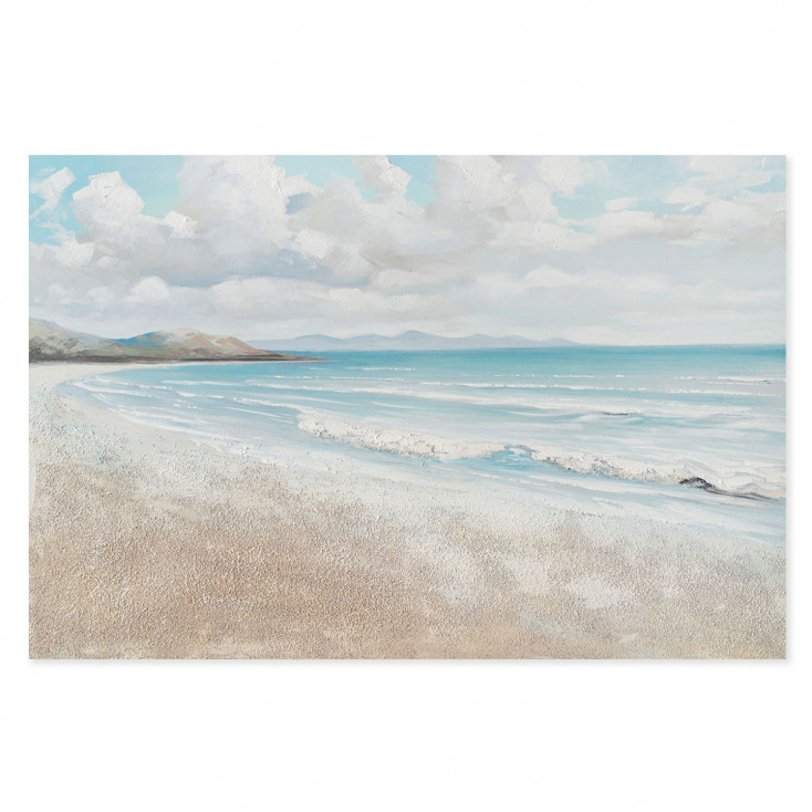 Quadro marino dipinto a mano con acrilici su tela Honolulu 120x80