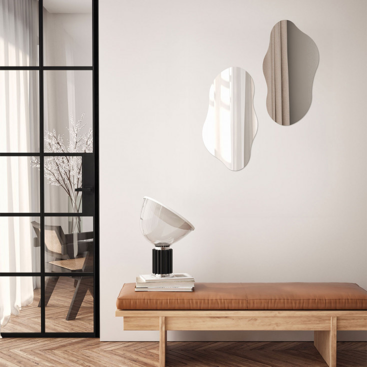 Specchio da parete dal design moderno Soft Shape 32x60