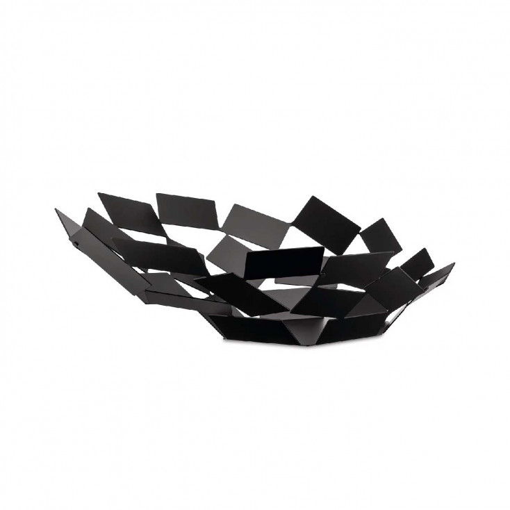 Centrotavola in acciaio dal design moderno ed elegante