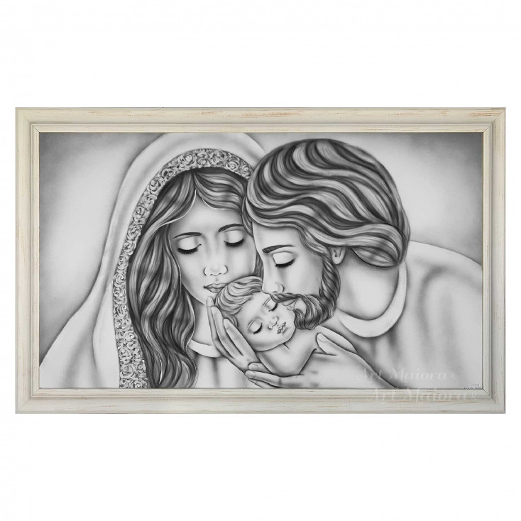 Capoletto capezzale con maternita per camera da letto Nido d'Amore 110x65