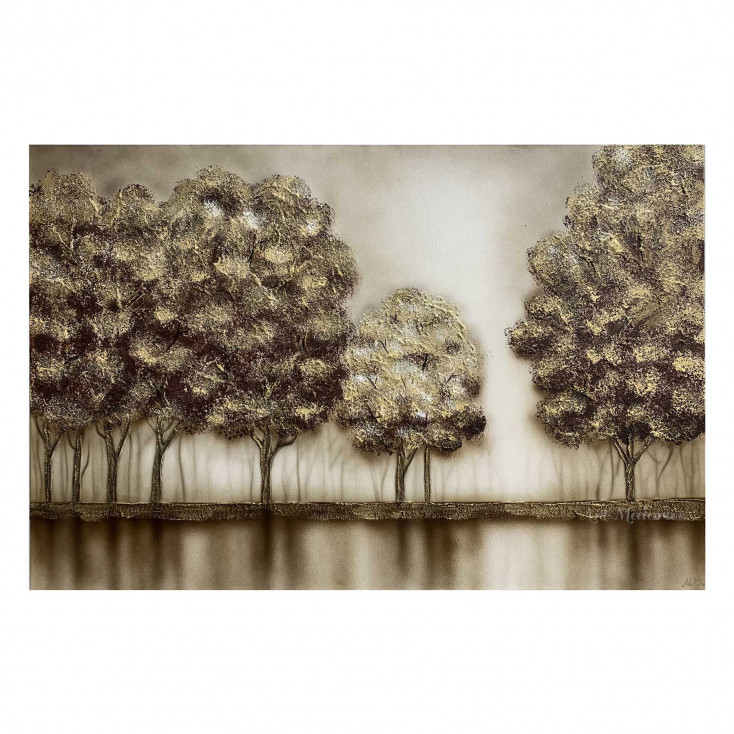 Quadro a tema natura Riflessi New 150x100 dipinto a mano su tela