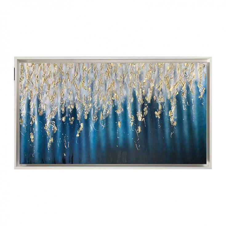 Quadro astratto acrilico su tela Splendore 130x70