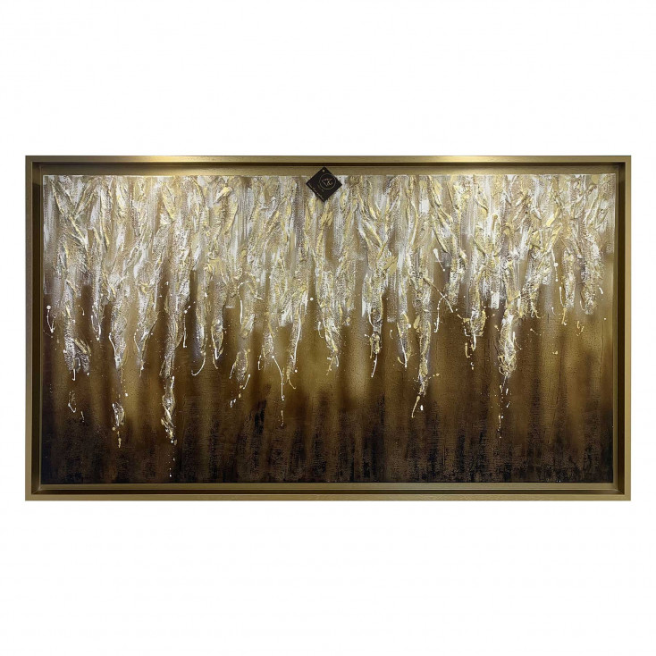 Quadro astratto acrilico su tela Splendore 150x80