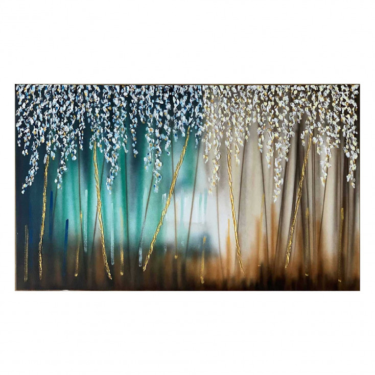 Quadro astratto dipinto a mano su tela Sogno 150x100