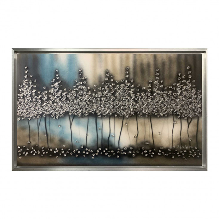 Quadro astratto su tela di cotone Notte Romantica 120x80