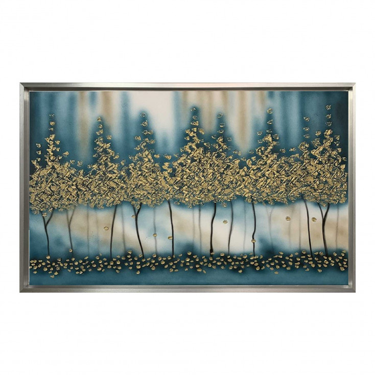 Quadro astratto su tela di cotone Notte Romantica 120x80