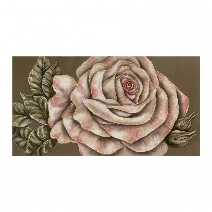 Quadro con tema floreale dipinto a mano su tela Gelosia 150x100