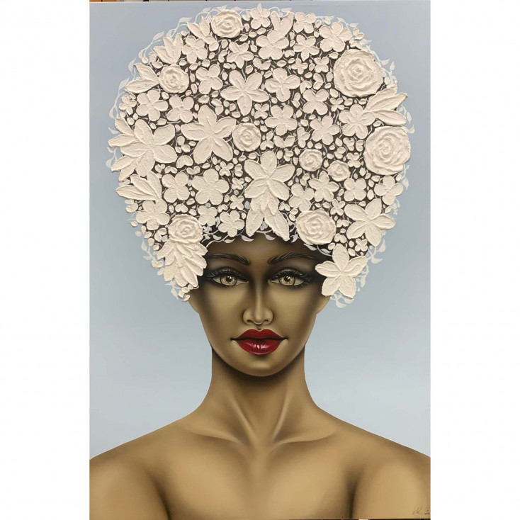 Quadro moderno dipinto a mano Spring Soul 100x150