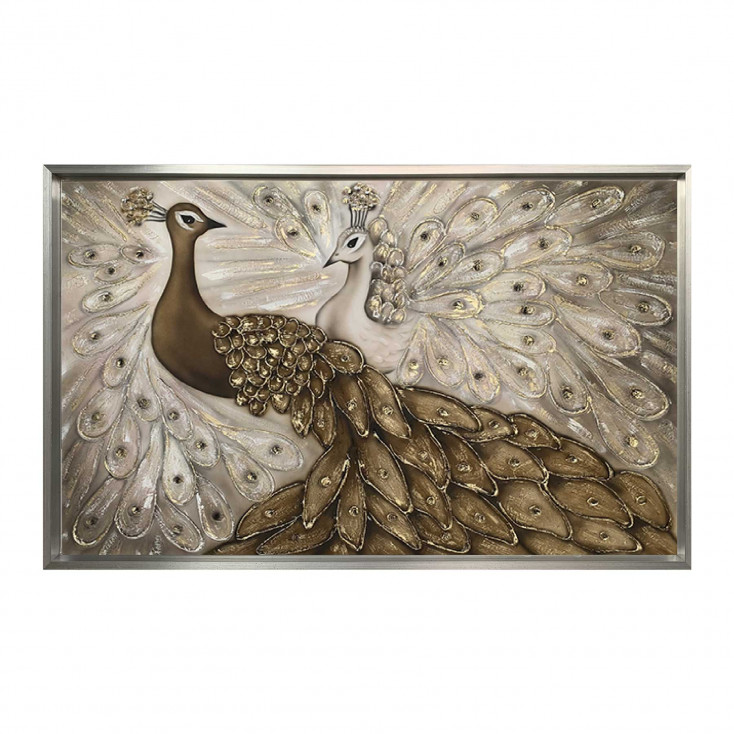 Quadro moderno dipinto a mano su tela Gioiel 120x80
