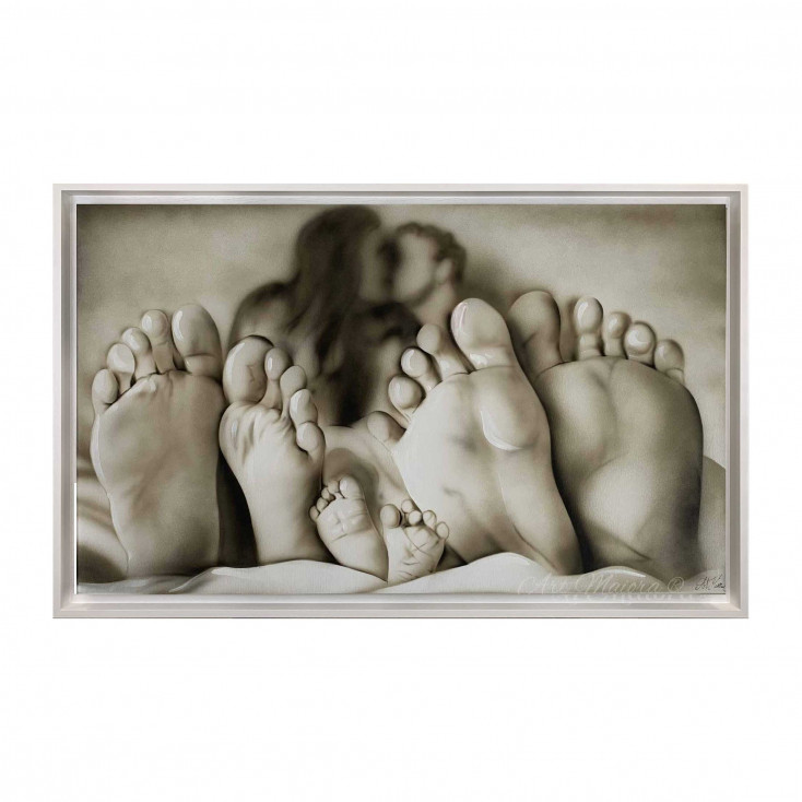 Quadro per testiera camera dal letto Relax 110x65