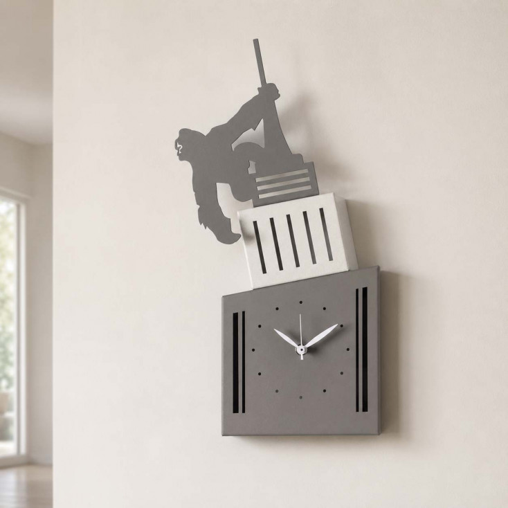 Orologio da parete di design in metallo