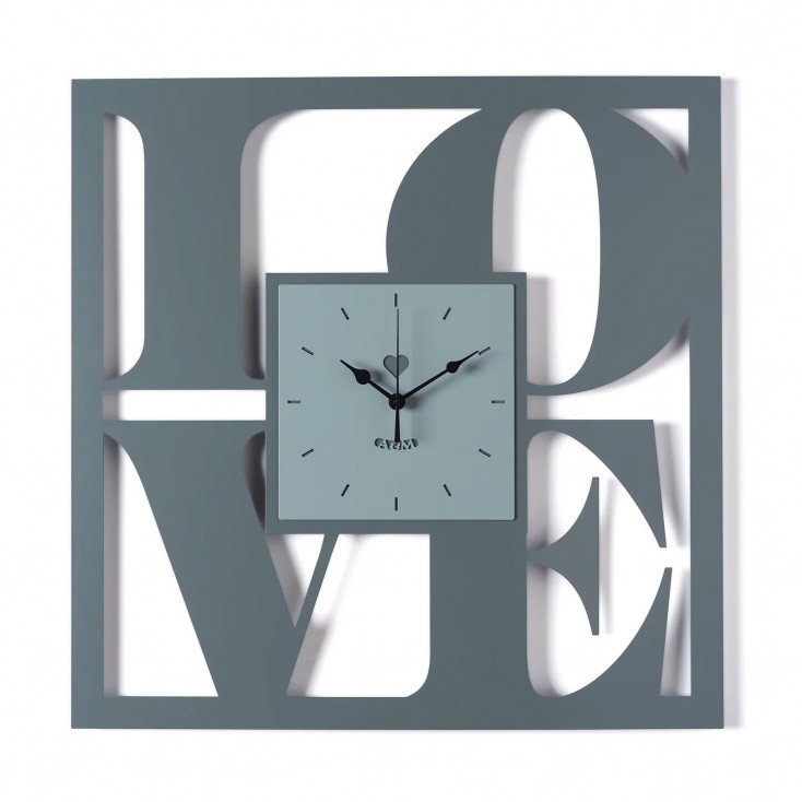 Orologio da parete moderno in metallo dal design moderno
