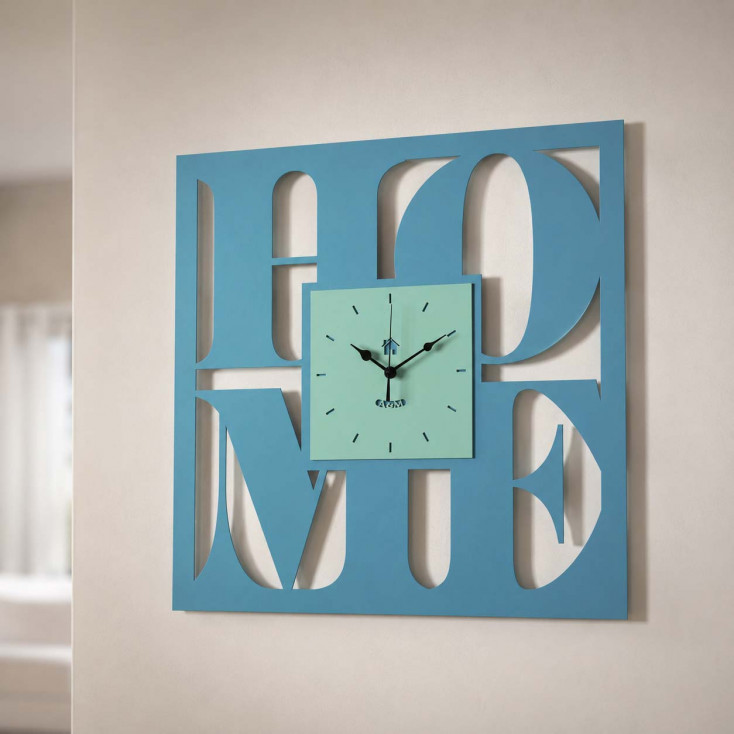 Orologio da parete quadrato dal design moderno