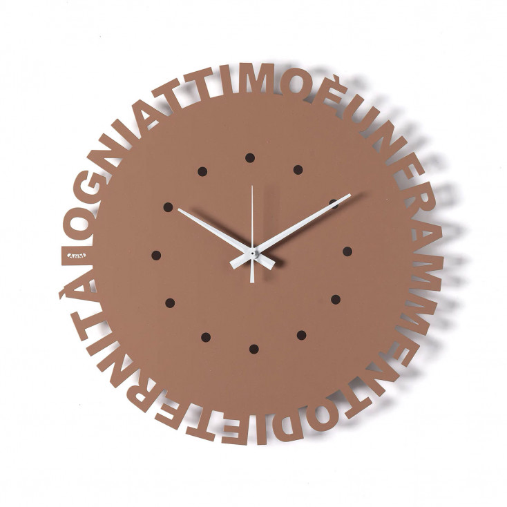 Orologio da parete rotondo minimalista dal design moderno