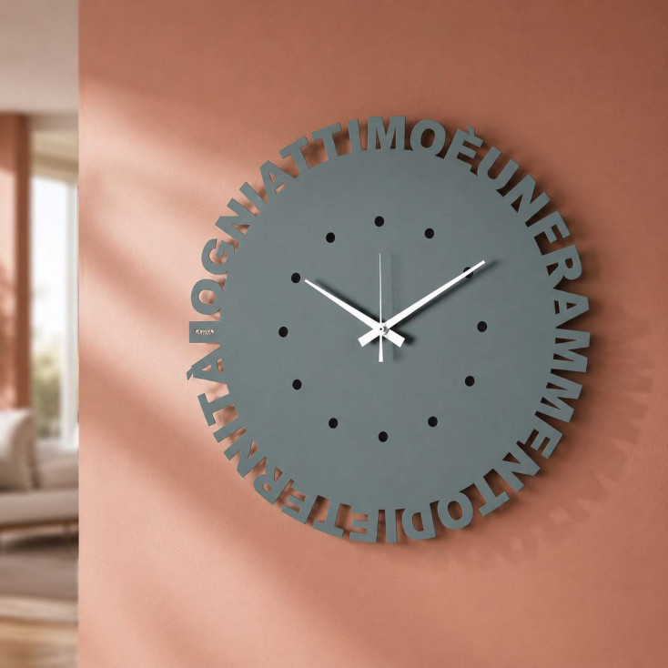 Orologio da parete rotondo minimalista dal design moderno