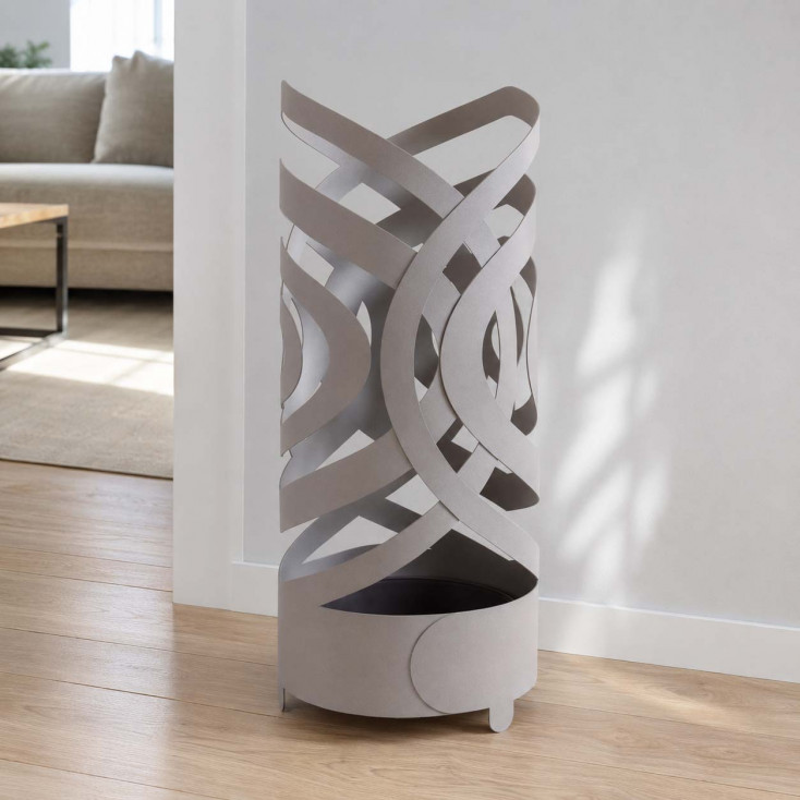Porta ombrelli originale di design in metallo