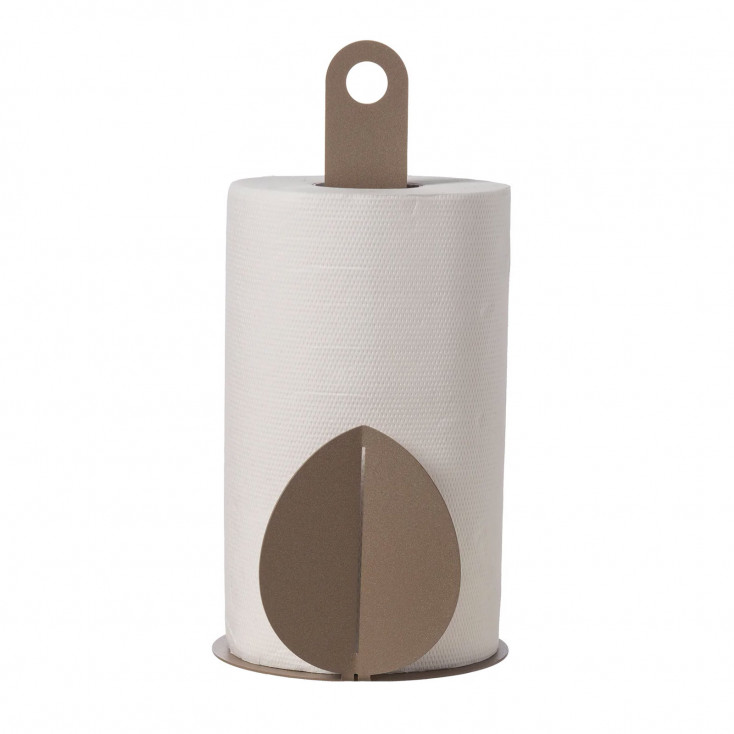 Porta rotoli di carta da tavolo con struttura in metallo moderna