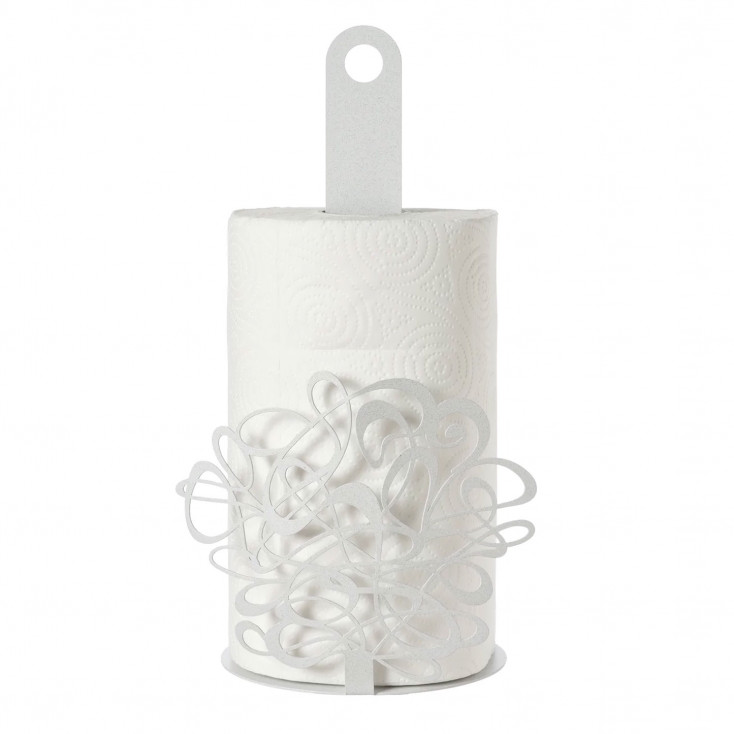 Porta scottex in metallo di design