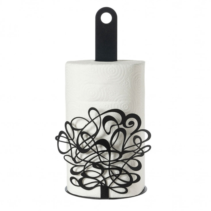 Porta scottex in metallo di design