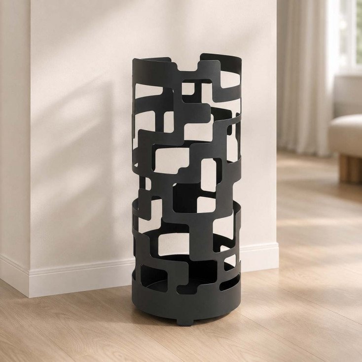 Portaombrelli in metallo dal design moderno